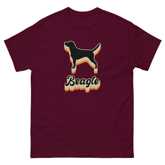 BEAGLE DARK unisex dog series t-shirt