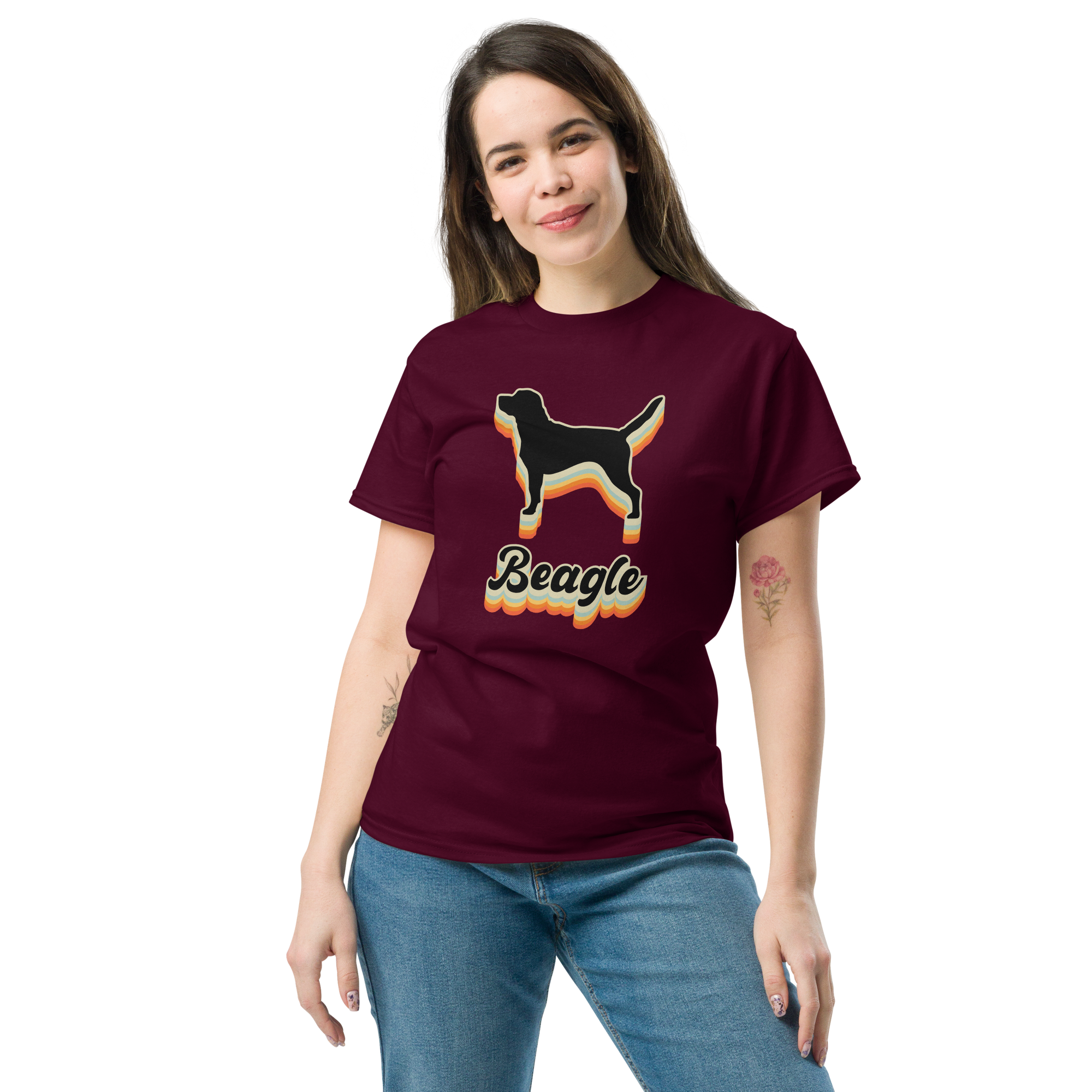 BEAGLE DARK unisex t-shirt