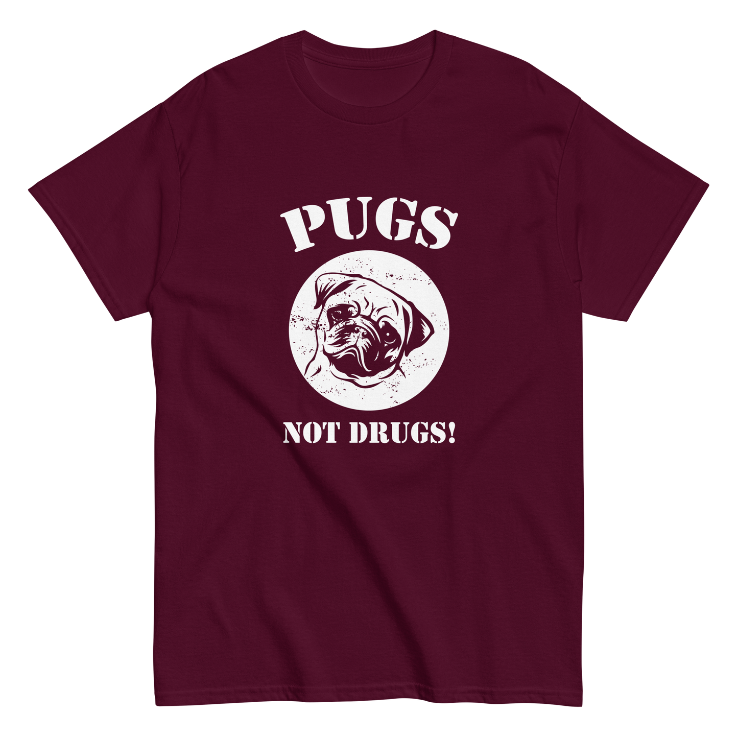 PUGS unisex dog series t-shirt