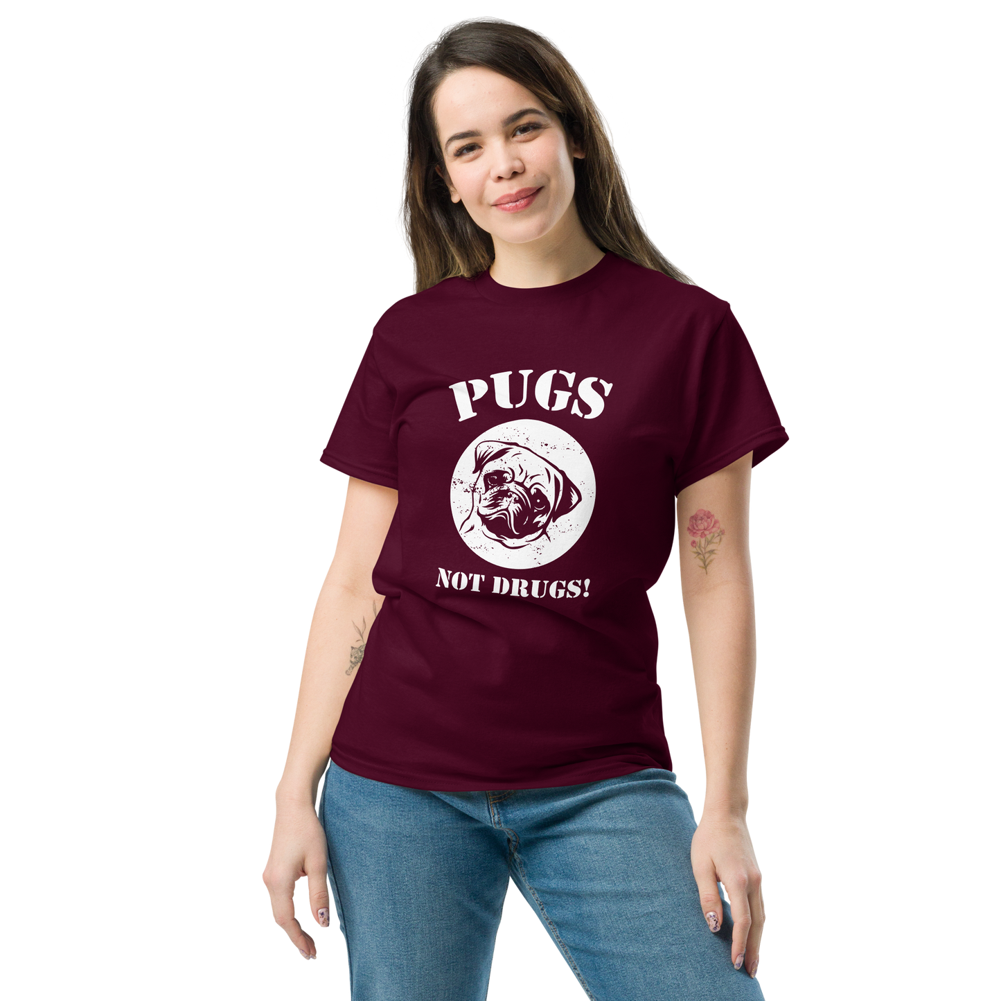 PUGS unisex dog series t-shirt