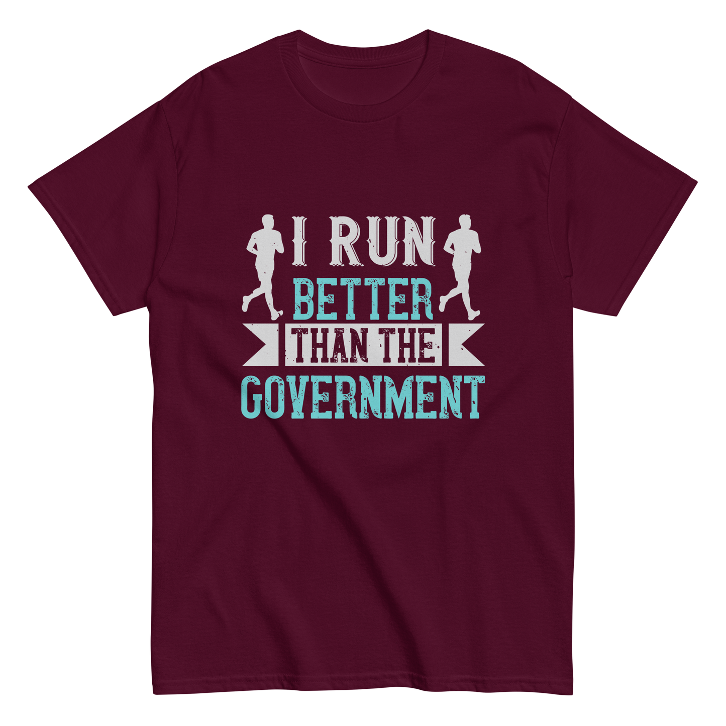 I RUN BETTER unisex running t-shirt