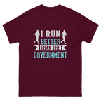I RUN BETTER unisex t-shirt - Printoo Shop - - running, t-shirt, unisex, Unisex Classic Tee | Gildan 5000