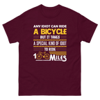 100 MILES unisex t-shirt - Printoo Shop - - bicycle, t-shirt, unisex, Unisex Classic Tee | Gildan 5000