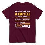 100 MILES unisex t-shirt - Printoo Shop - - bicycle, t-shirt, unisex, Unisex Classic Tee | Gildan 5000