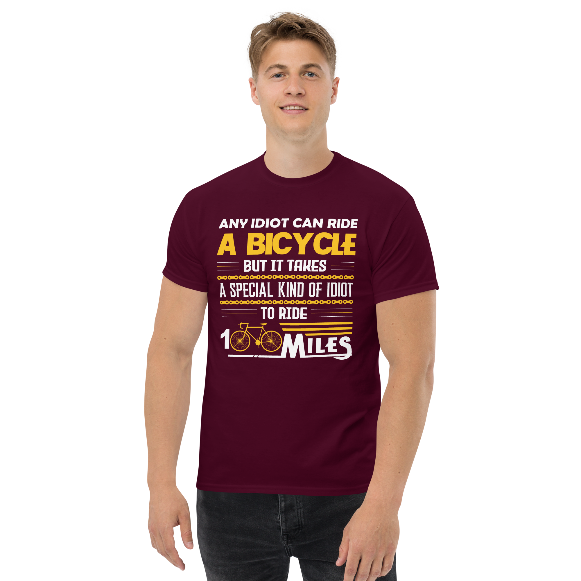100 MILES unisex t-shirt