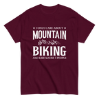 I ONLY CARE ABOUT MTB unisex t-shirt - Printoo Shop - - bicycle, t-shirt, unisex, Unisex Classic Tee | Gildan 5000