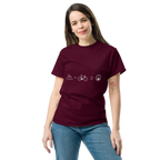 BICYCLE FUN unisex t-shirt - Printoo Shop - - bicycle, t-shirt, unisex, Unisex Classic Tee | Gildan 5000