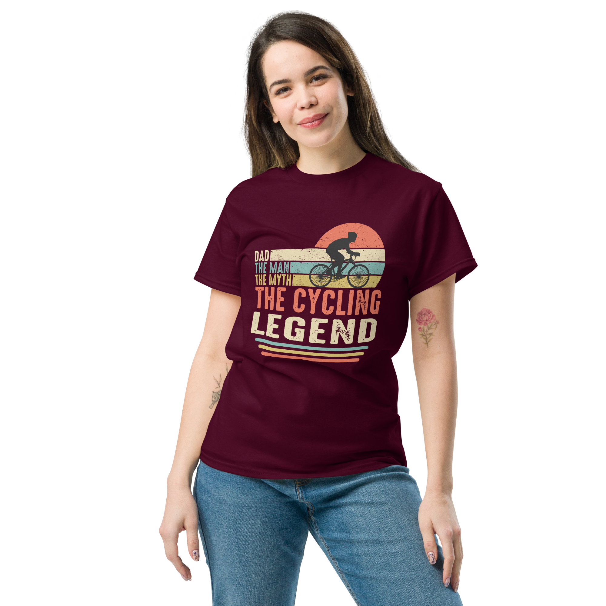 THE CYCLING LEGEND unisex t-shirt