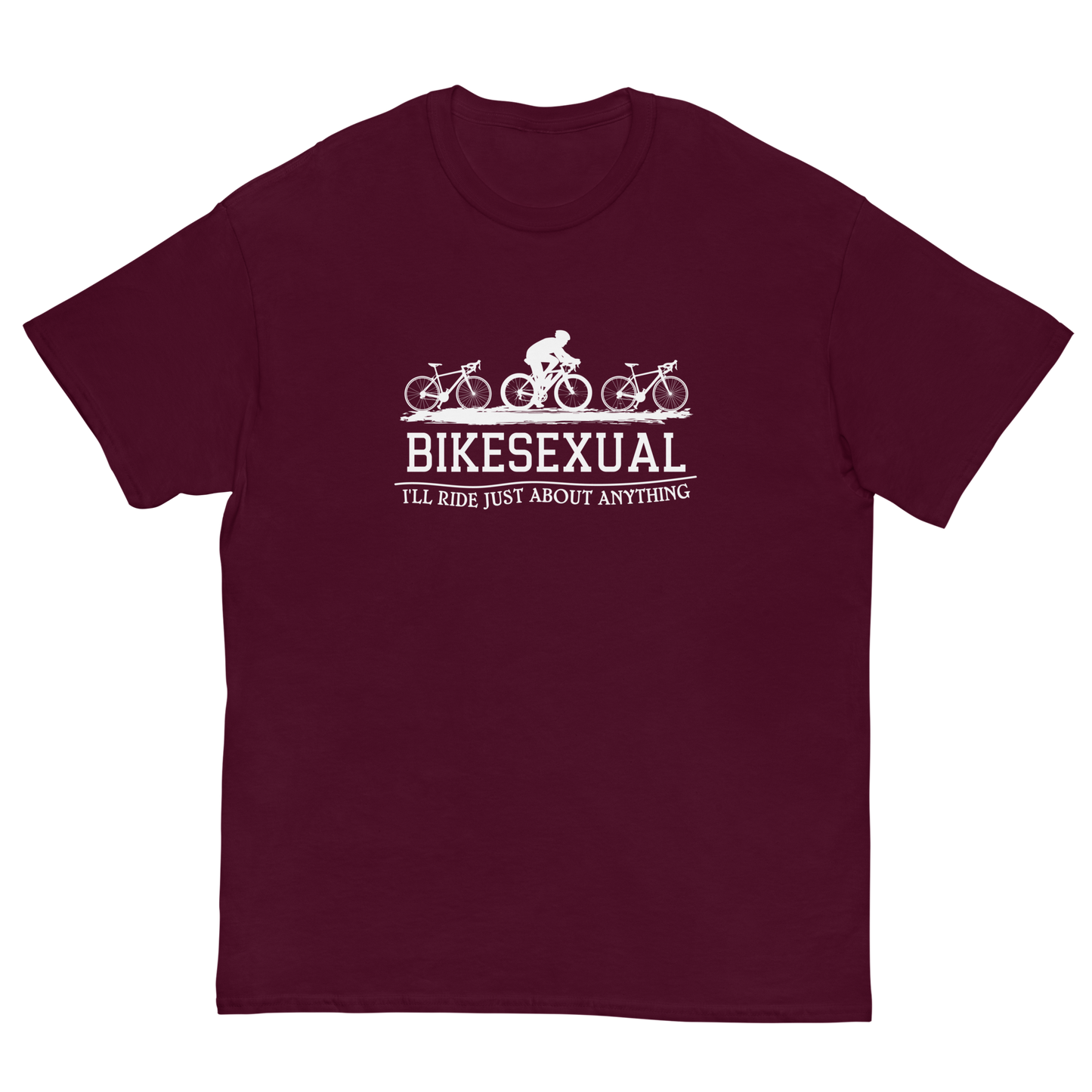 BIKESEXUAL unisex t-shirt