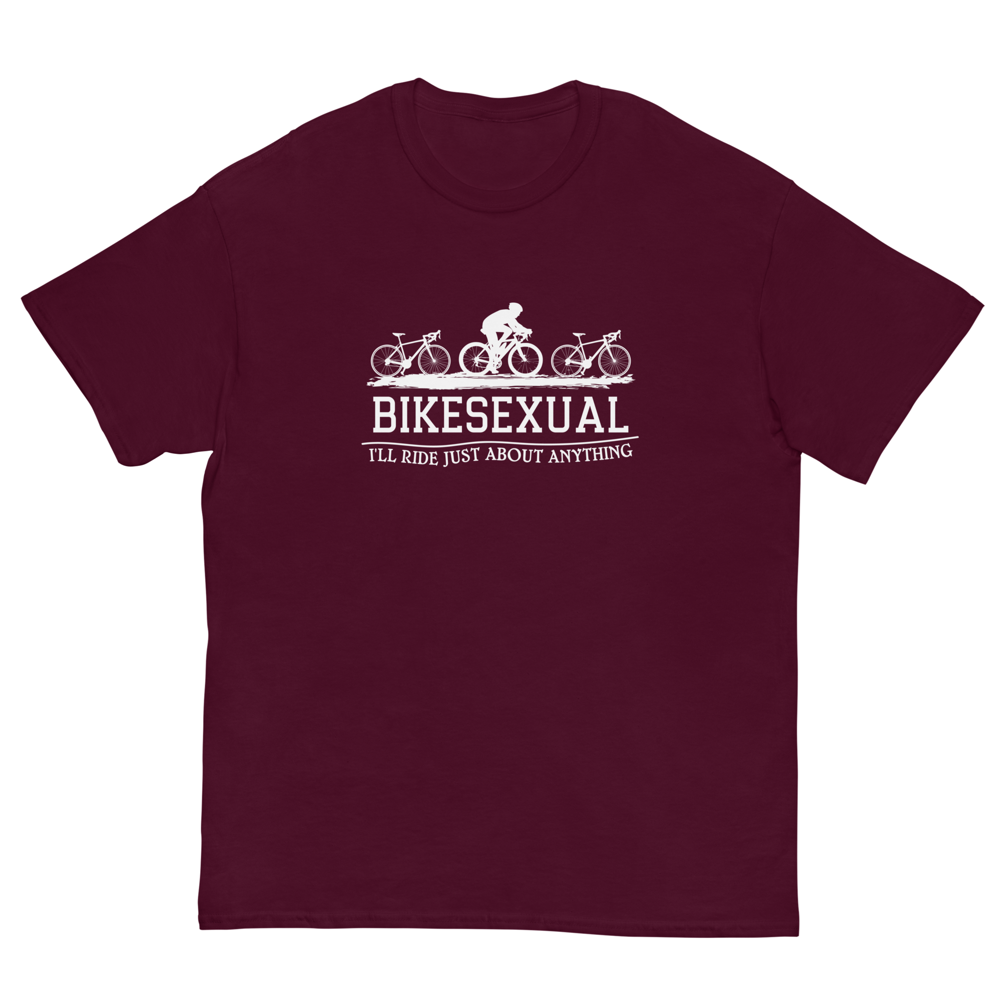 BIKESEXUAL unisex t-shirt
