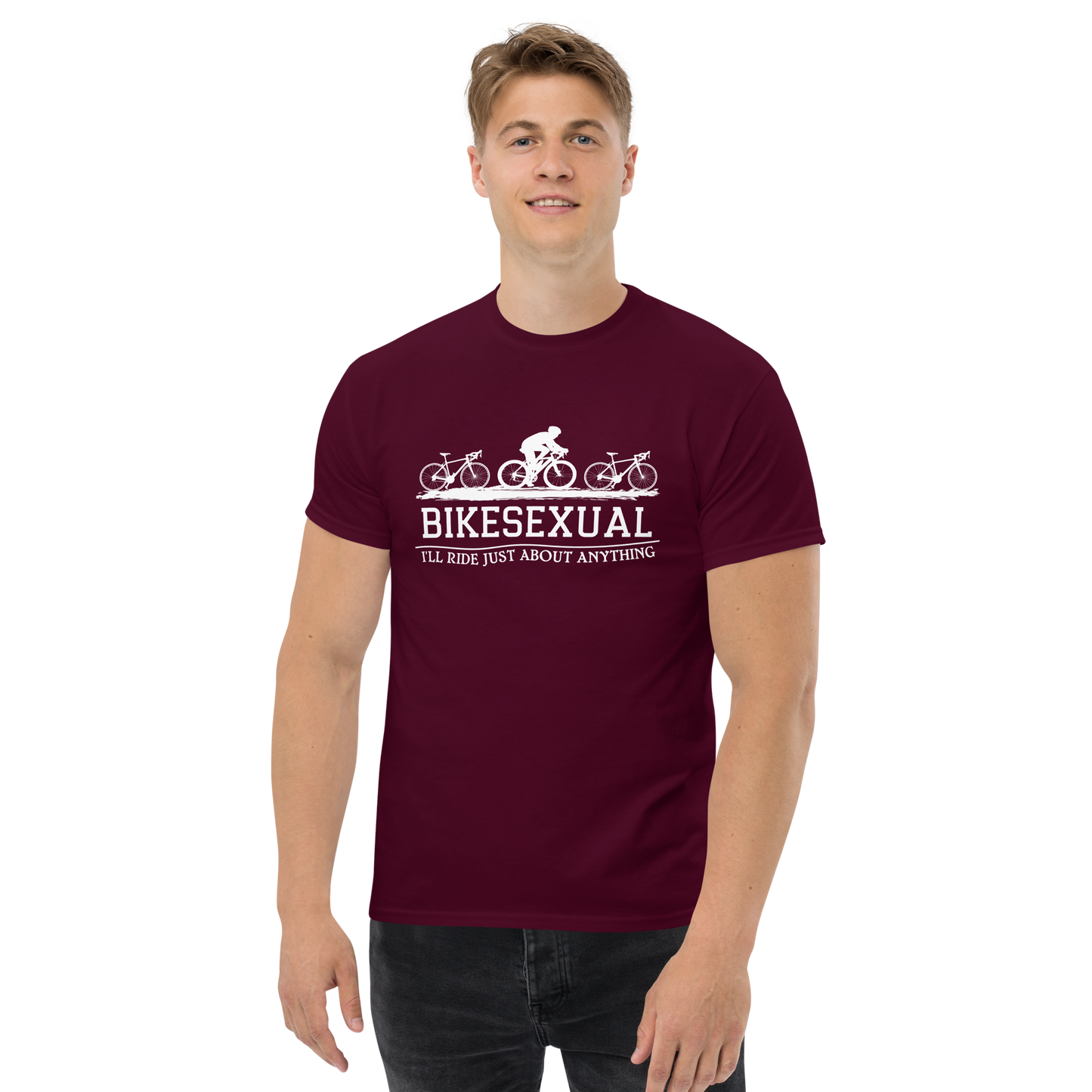 BIKESEXUAL unisex t-shirt