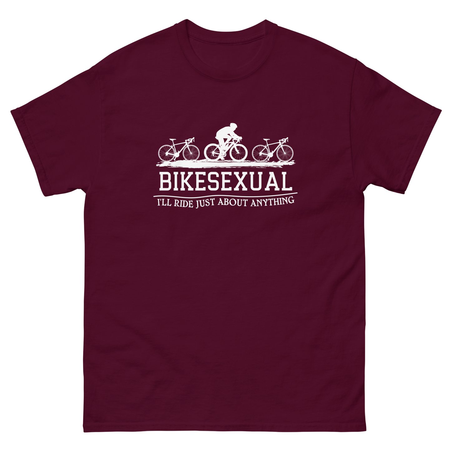 BIKESEXUAL unisex t-shirt