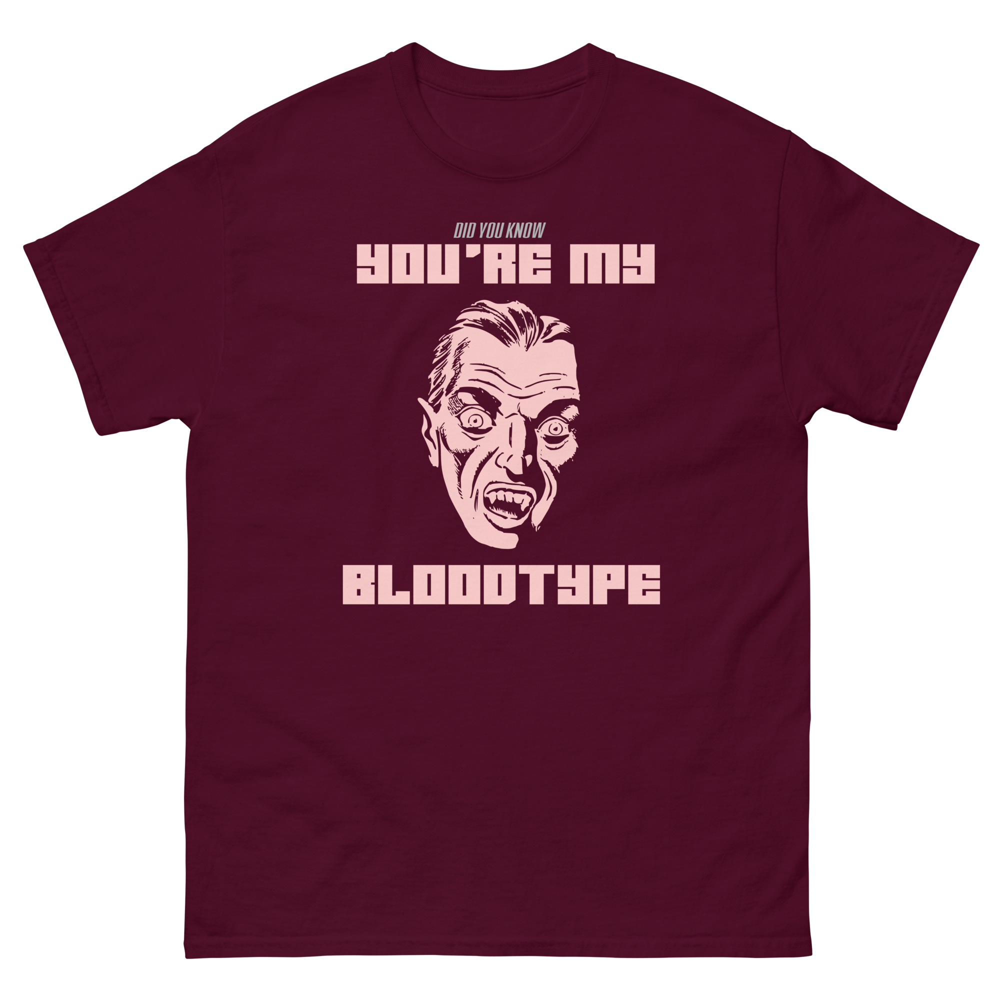 MY BLOODTYPE unisex t-shirt