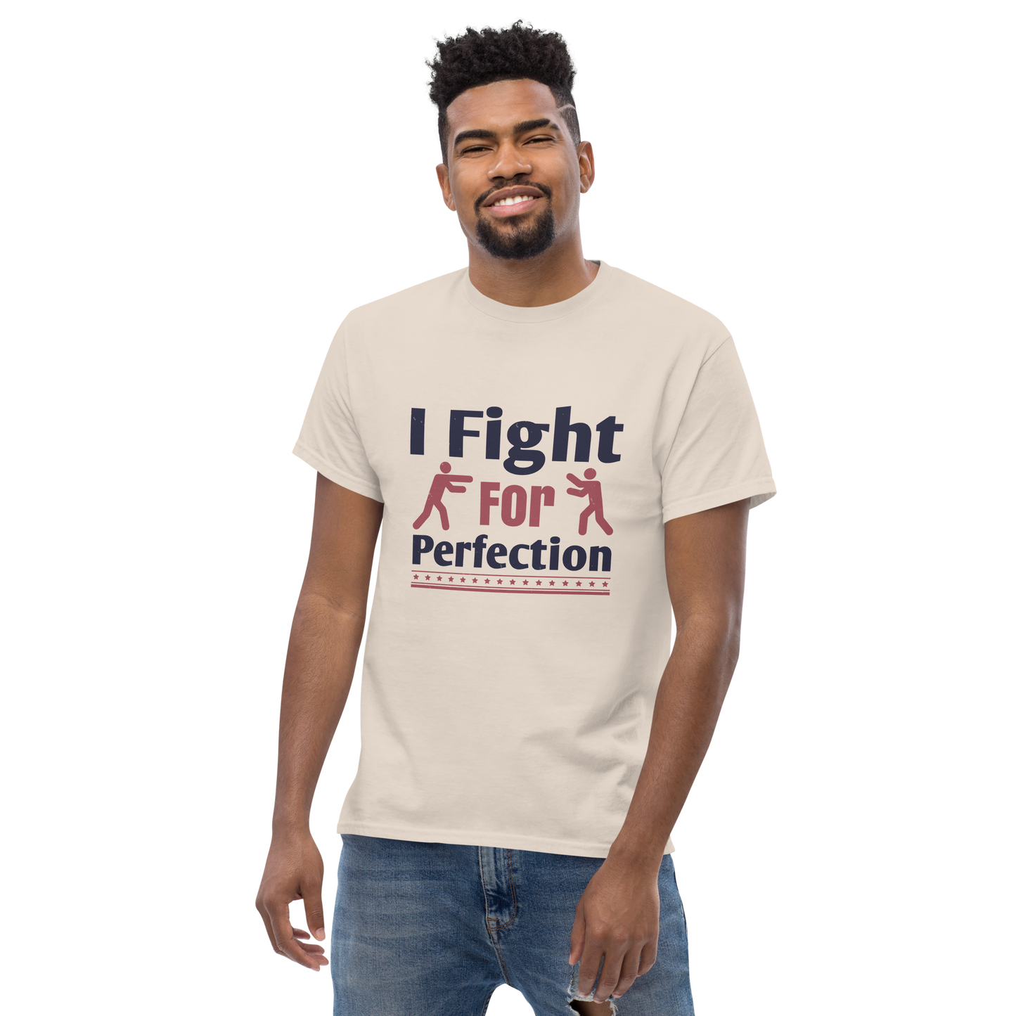 FIGHT FOR PERFECTION unisex boxing t-shirt