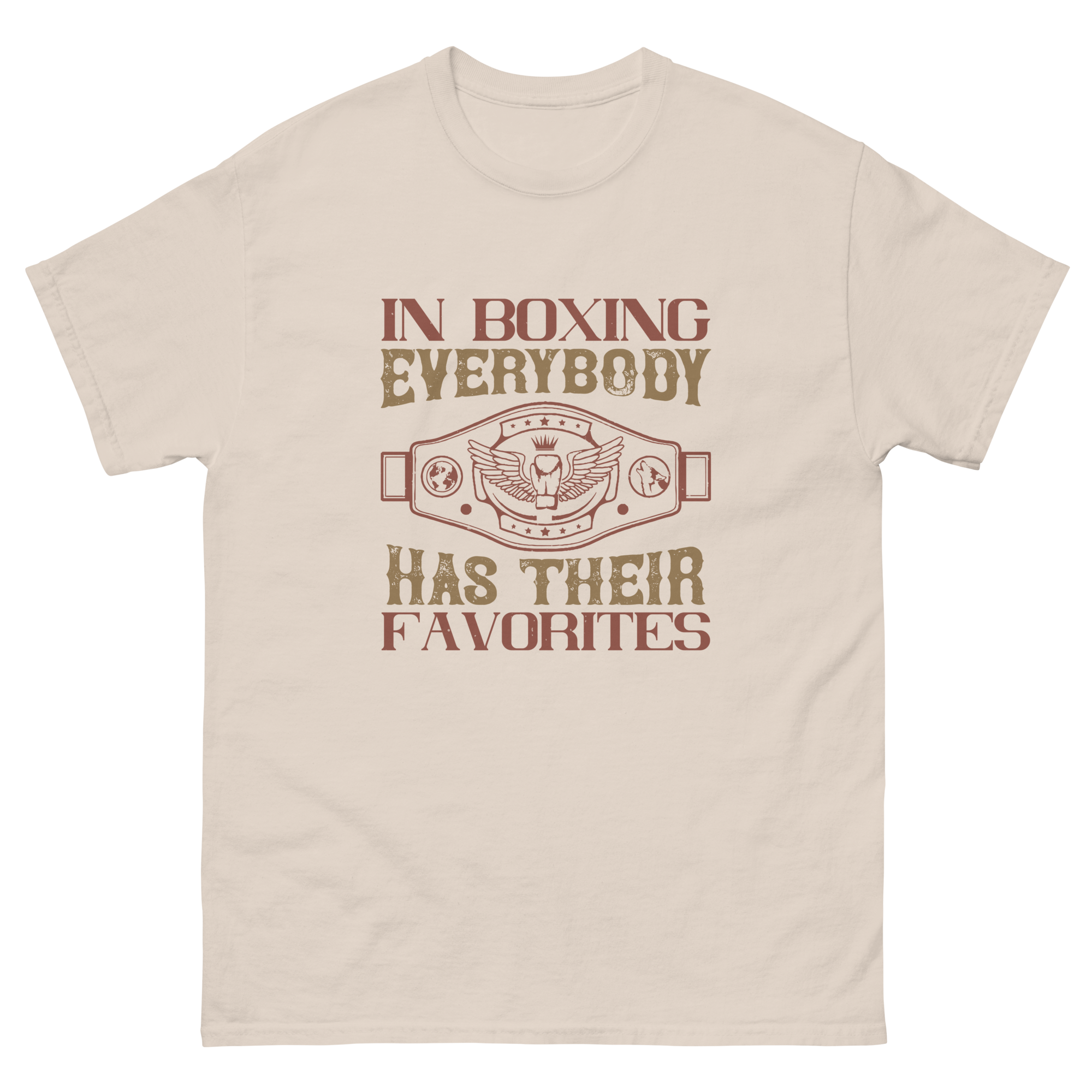 BOXING FAVORITES unisex t-shirt