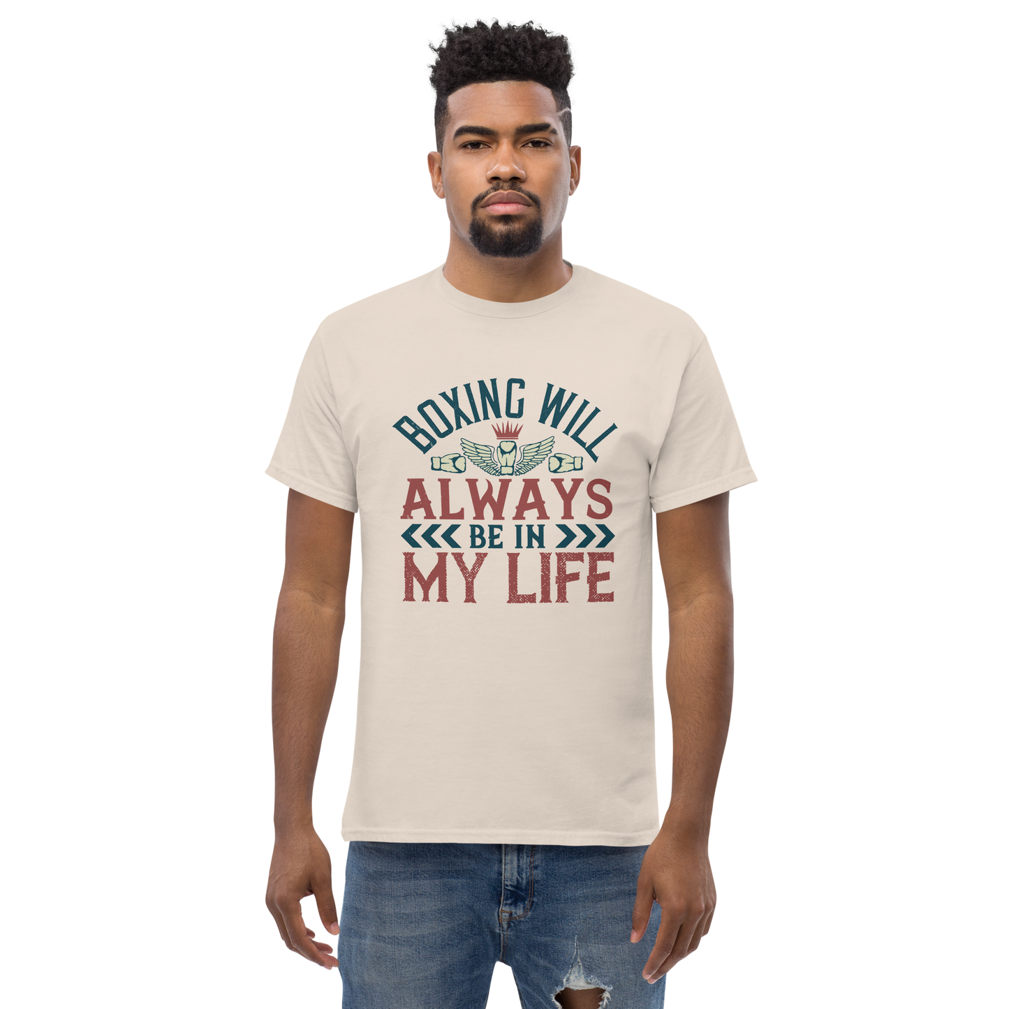 BOXING IS MY LIFE unisex boxing t-shirt