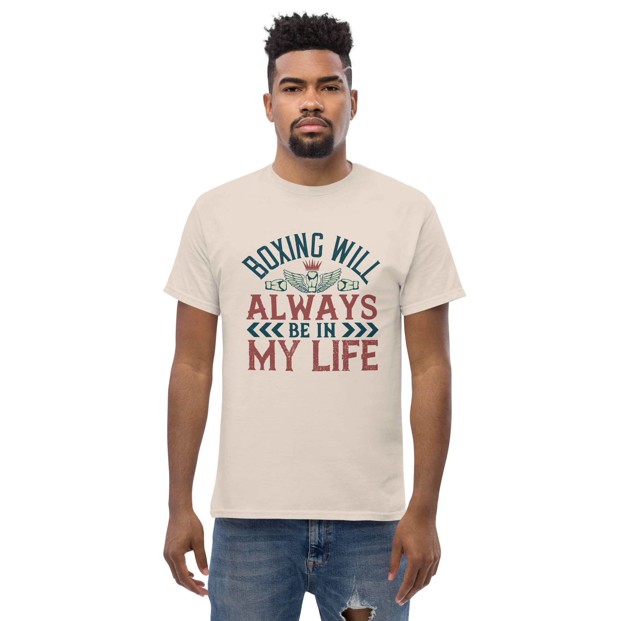 BOXING IS MY LIFE unisex t-shirt