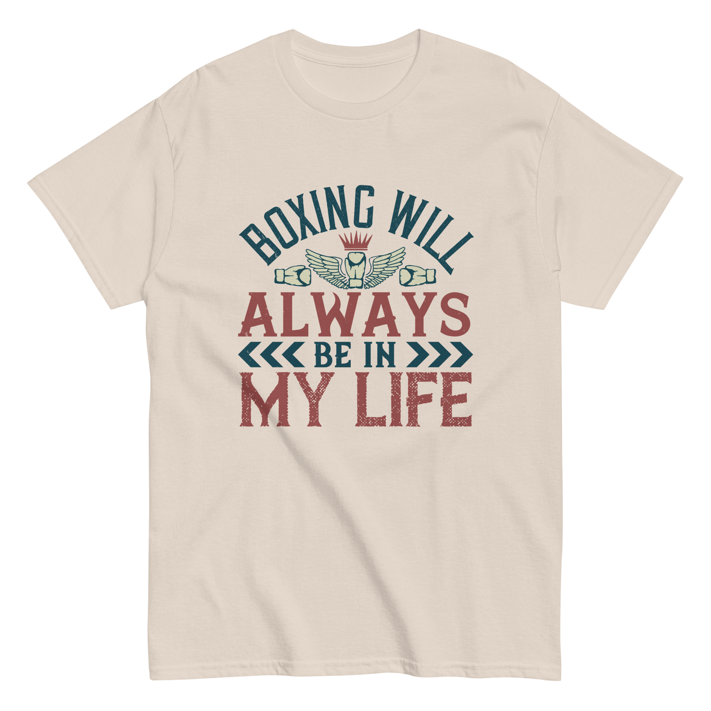 BOXING IS MY LIFE unisex boxing t-shirt