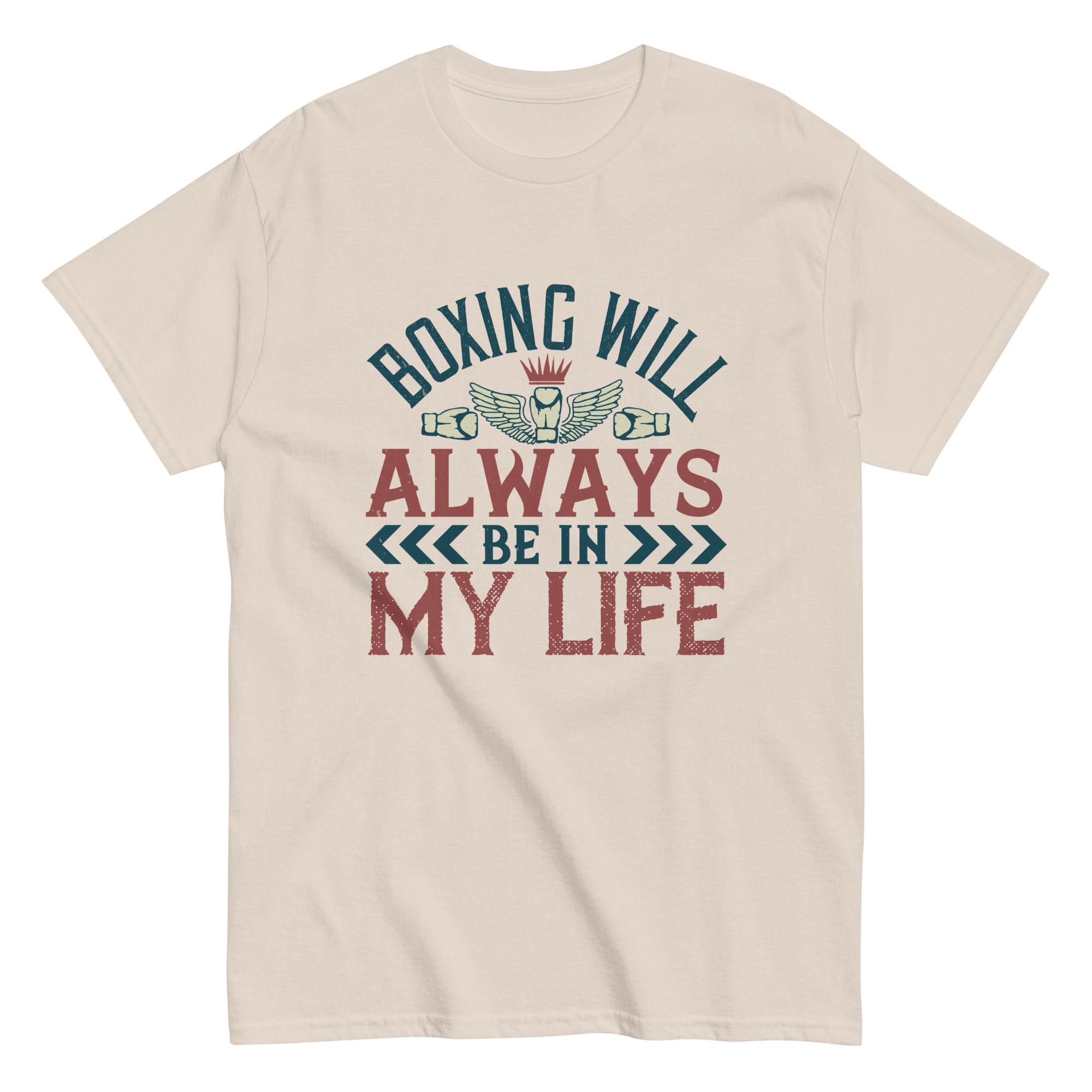 BOXING IS MY LIFE unisex t-shirt