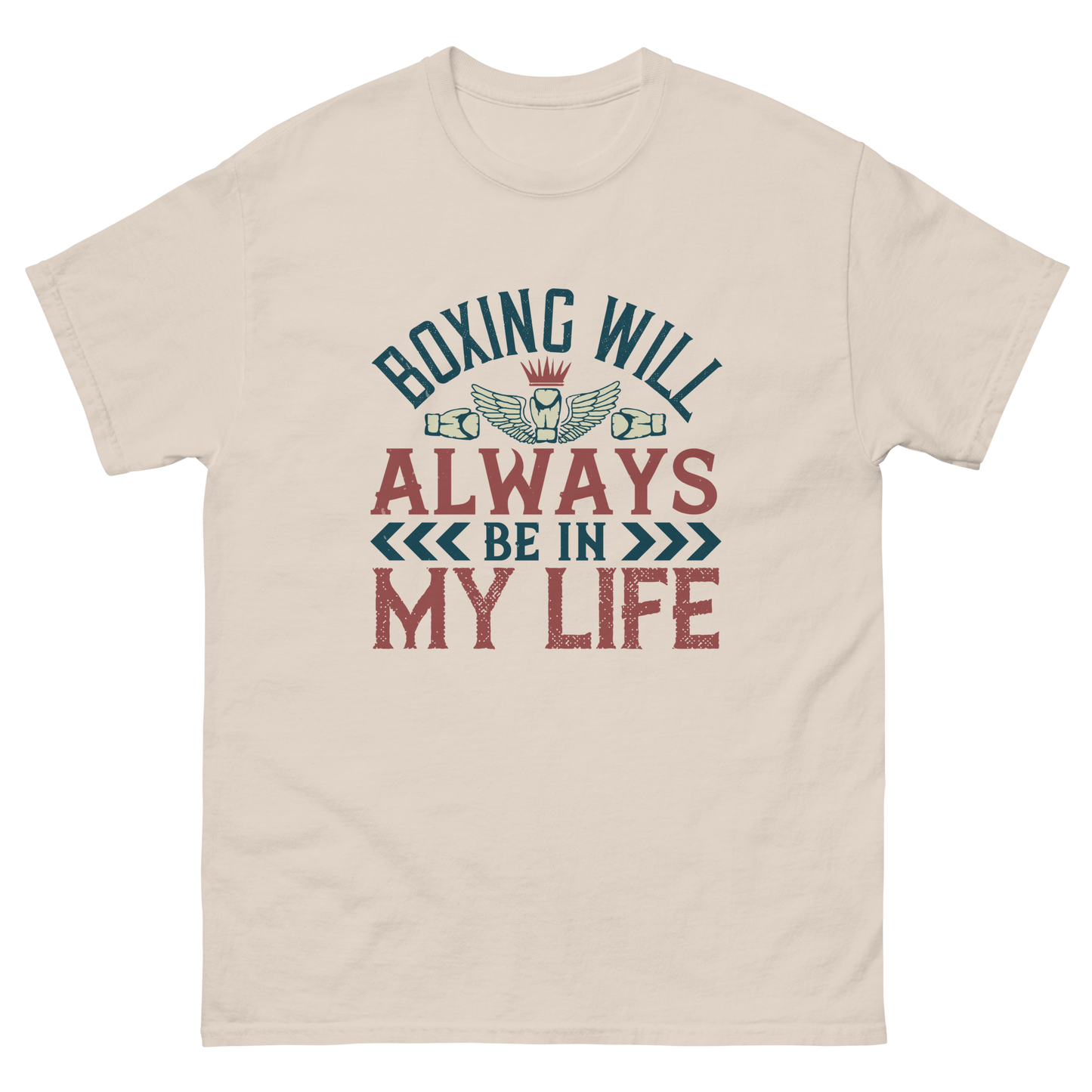 BOXING IS MY LIFE unisex boxing t-shirt