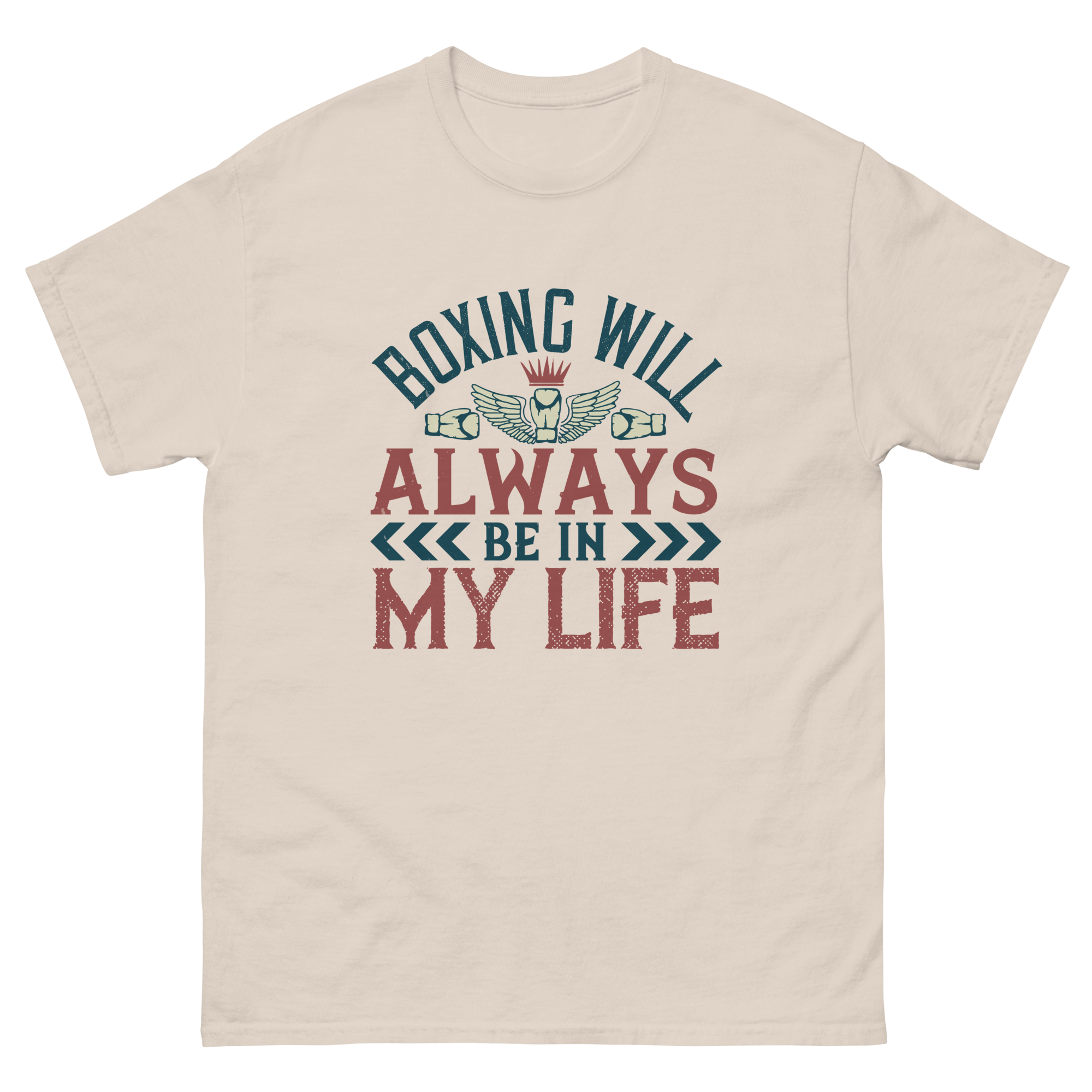 BOXING IS MY LIFE unisex t-shirt