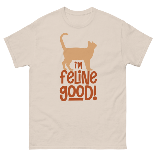 FELINE GOOD Cat series unisex cotton t-shirt