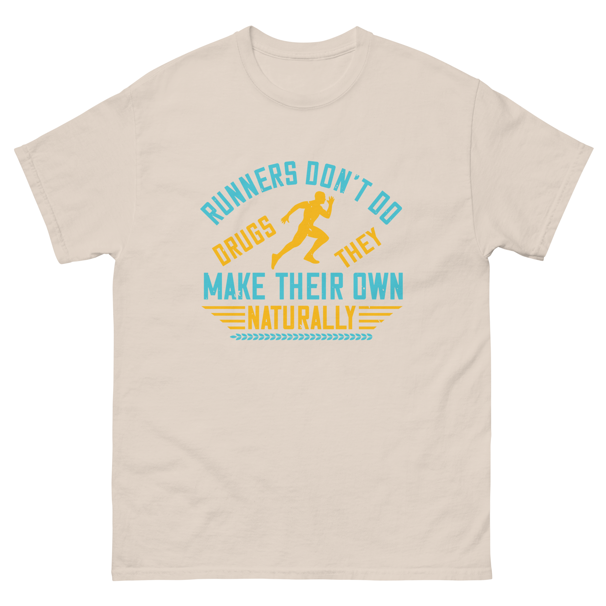NATURALLY RUNNERS unisex t-shirt