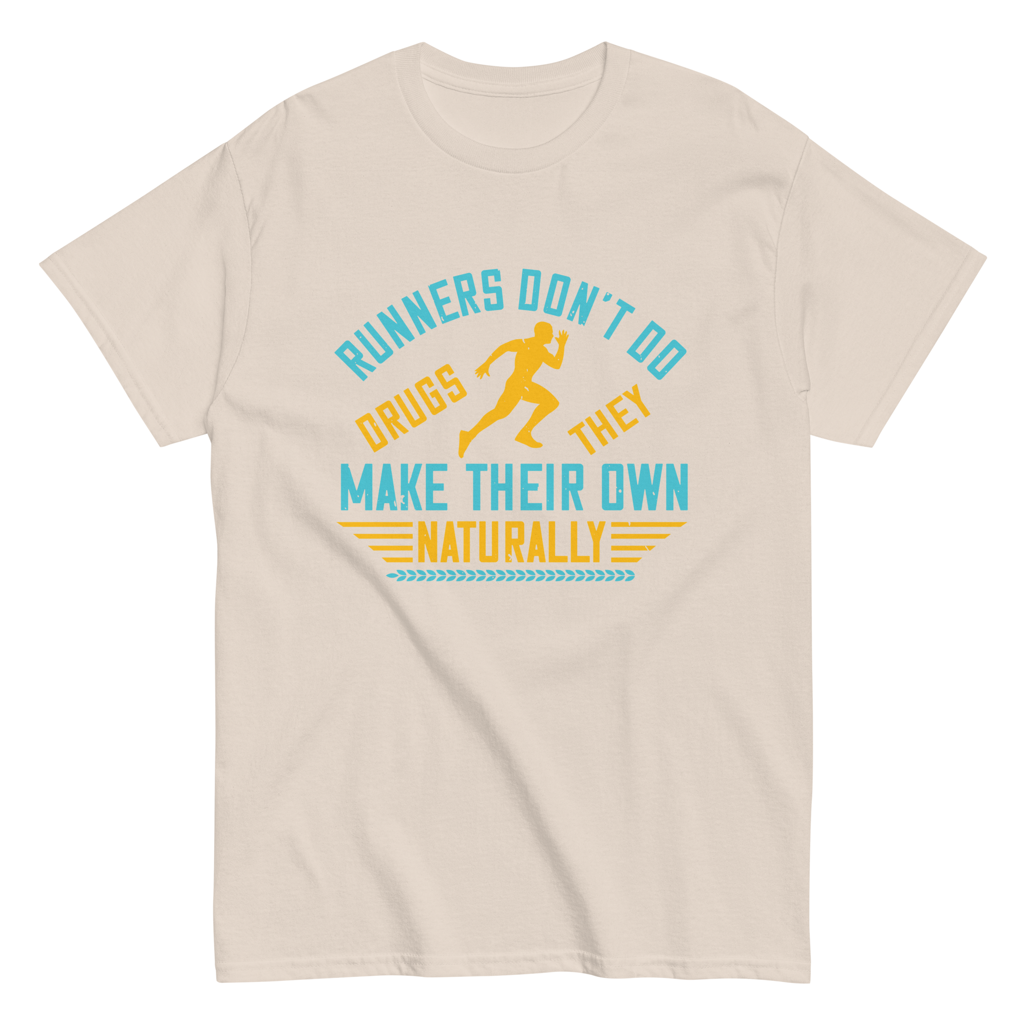 NATURALLY RUNNERS unisex t-shirt