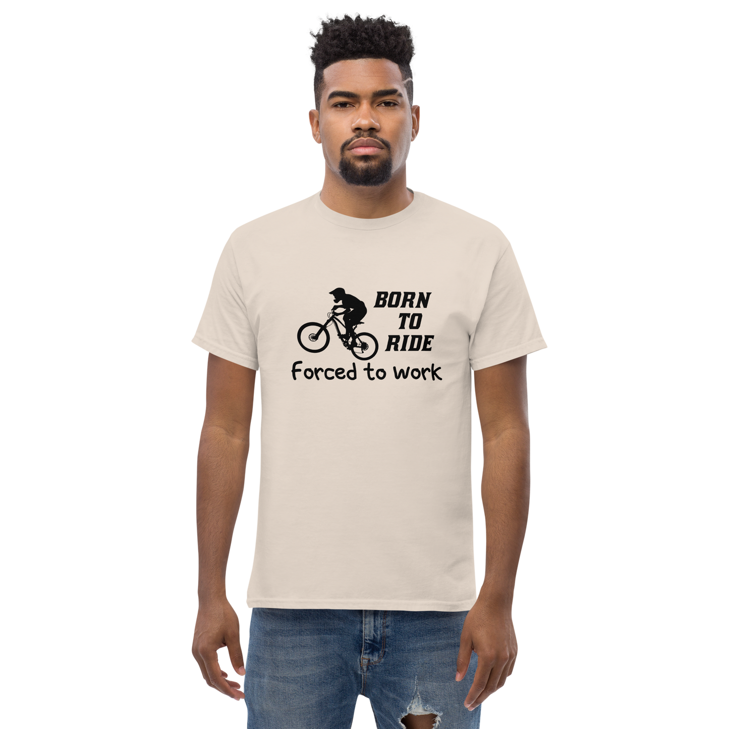 BORN TO RIDE unisex t-shirt