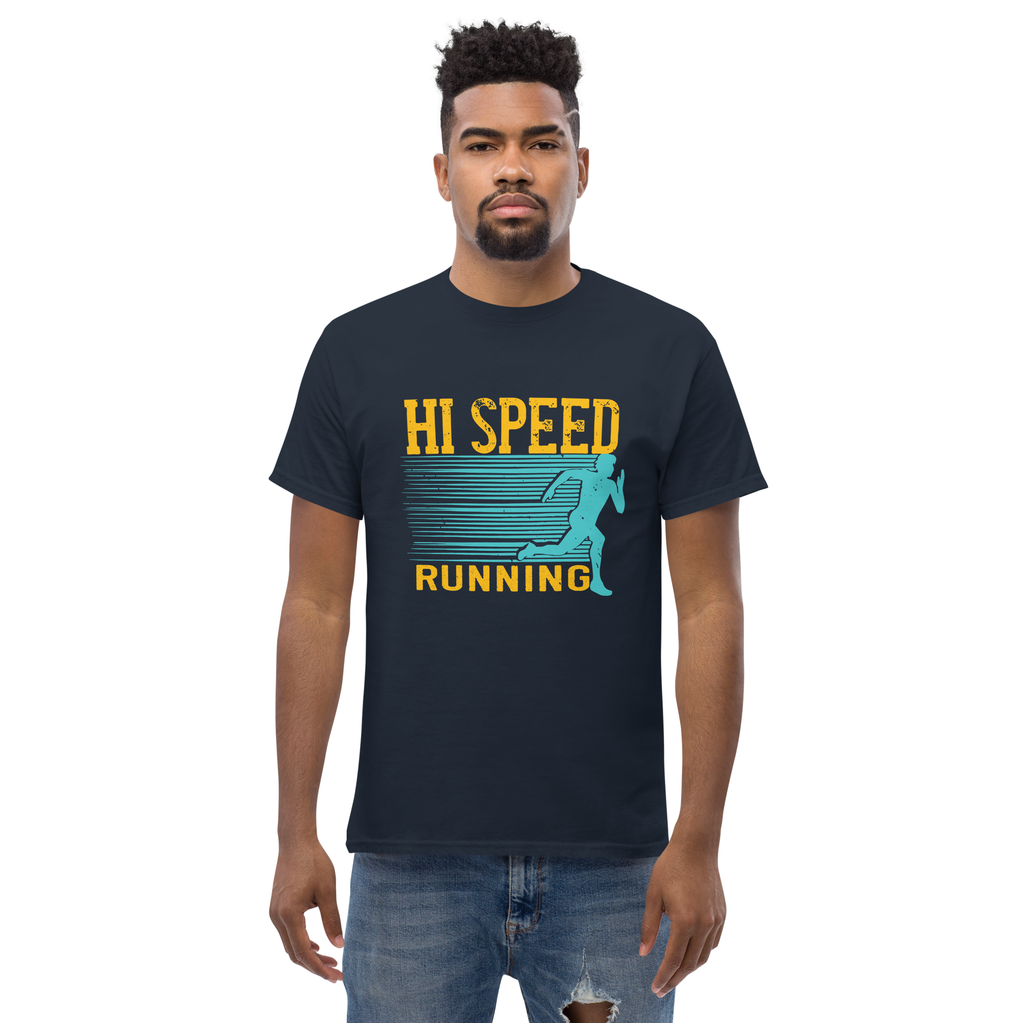 HIGH SPEED RUNNING unisex t-shirt