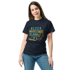 HEART OF A CHAMPION unisex t-shirt - Printoo Shop - - running, t-shirt, unisex, Unisex Classic Tee | Gildan 5000