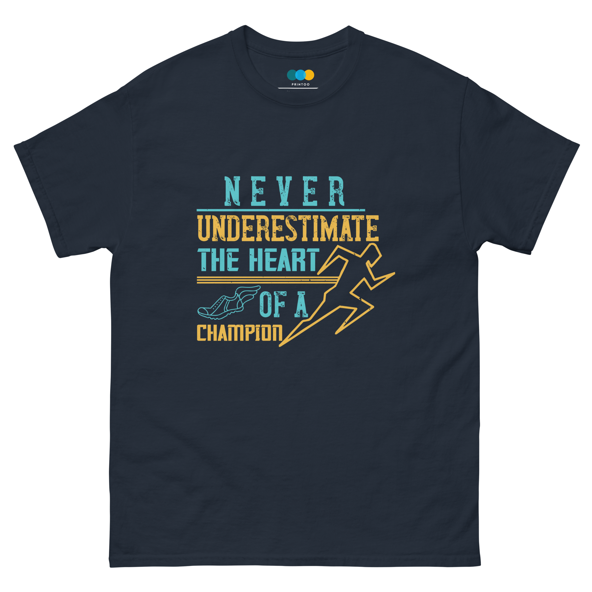 HEART OF A CHAMPION unisex t-shirt