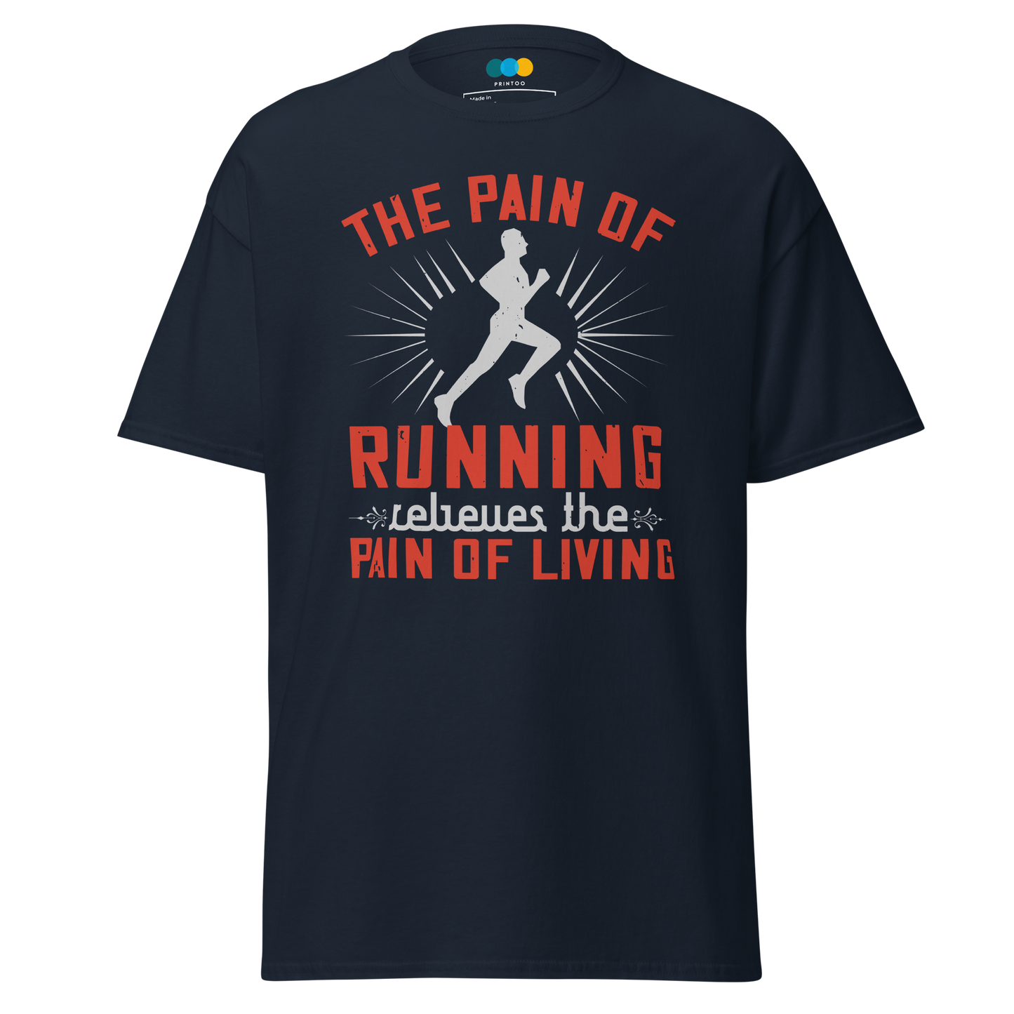 RUN & LIVE unisex running t-shirt