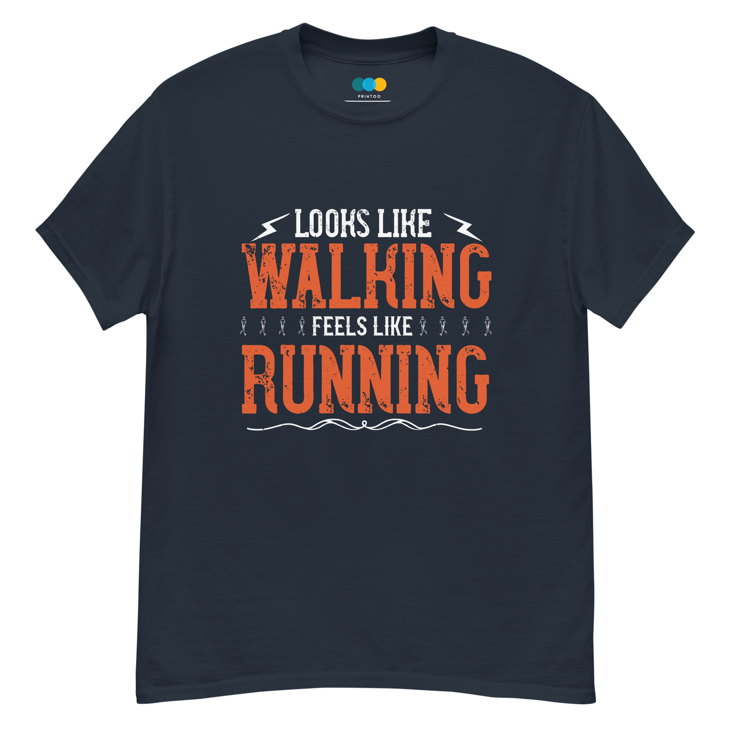 WALK-RUN FUSION unisex running t-shirt