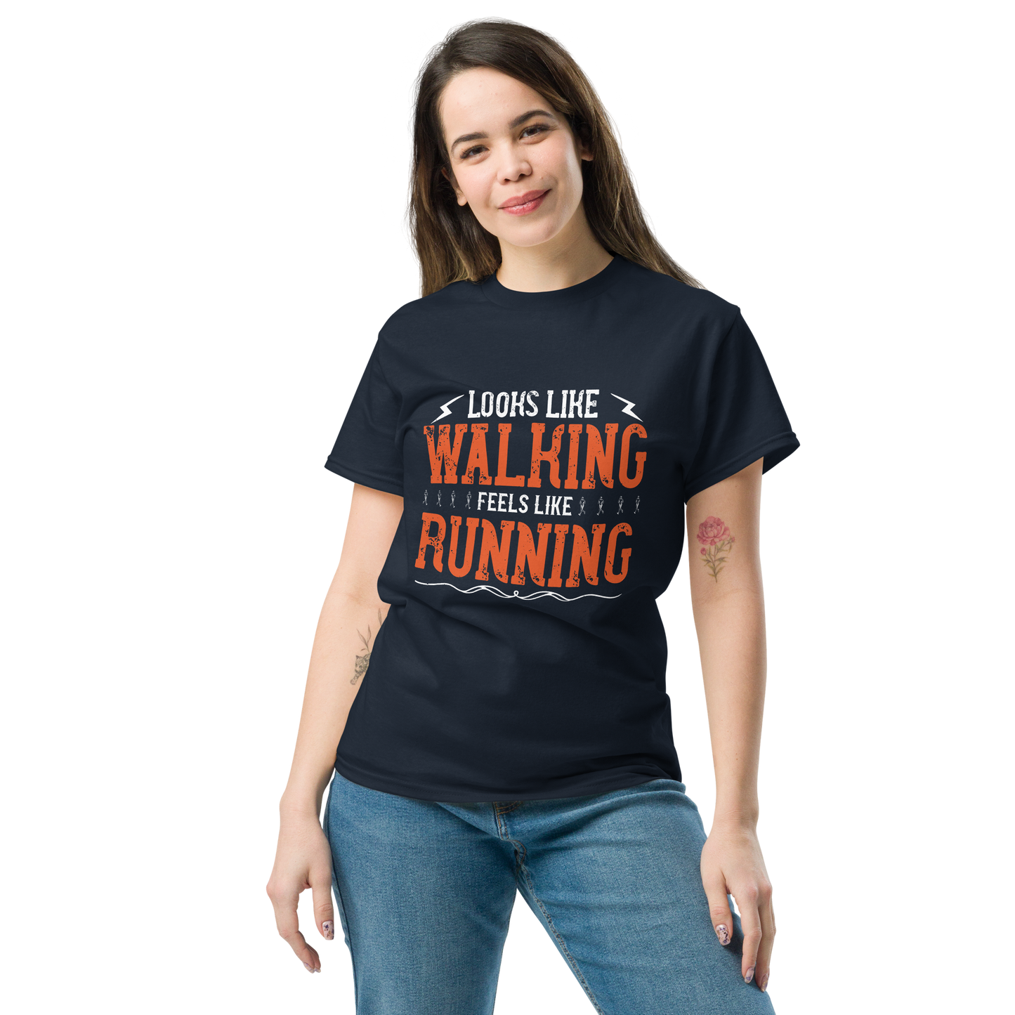 WALK-RUN FUSION unisex running t-shirt