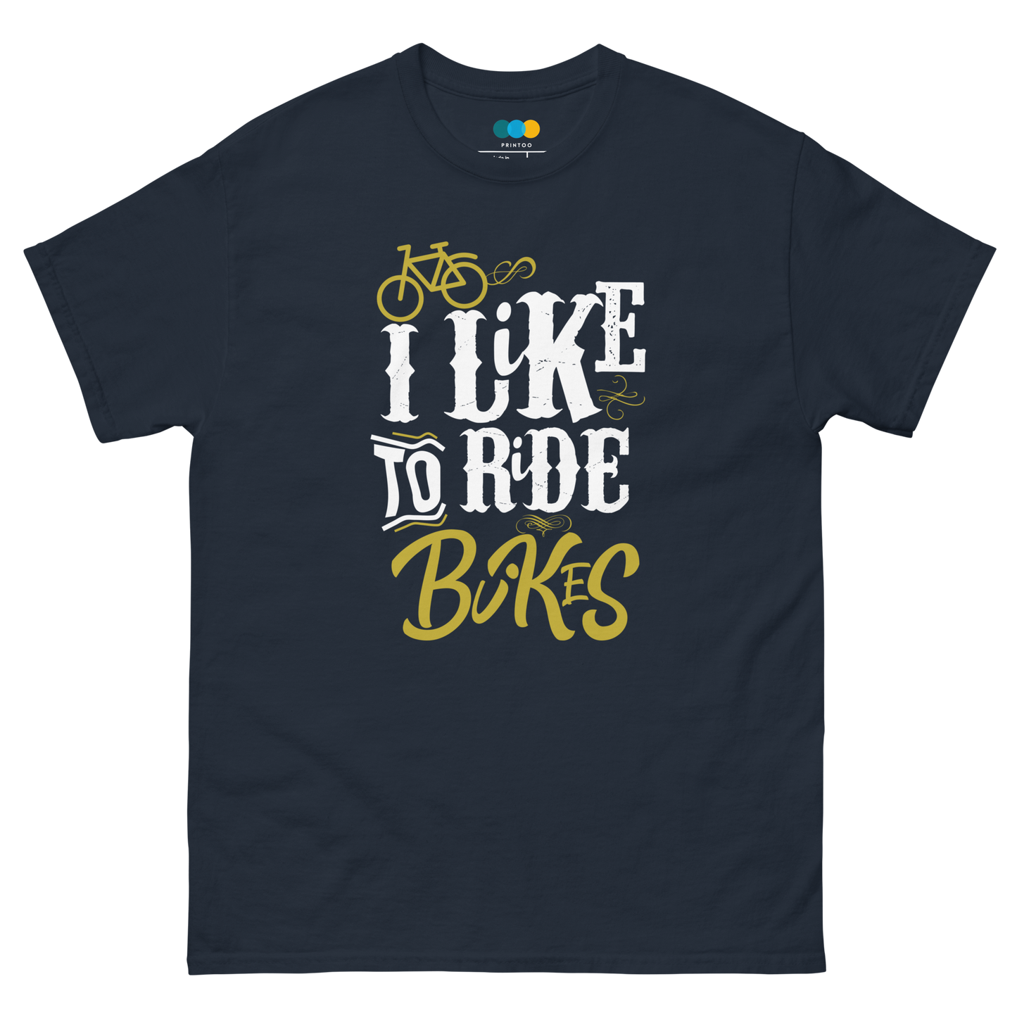 LIKE TO RIDE unisex cycling t-shirt