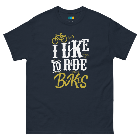 LIKE TO RIDE unisex cycling t-shirt