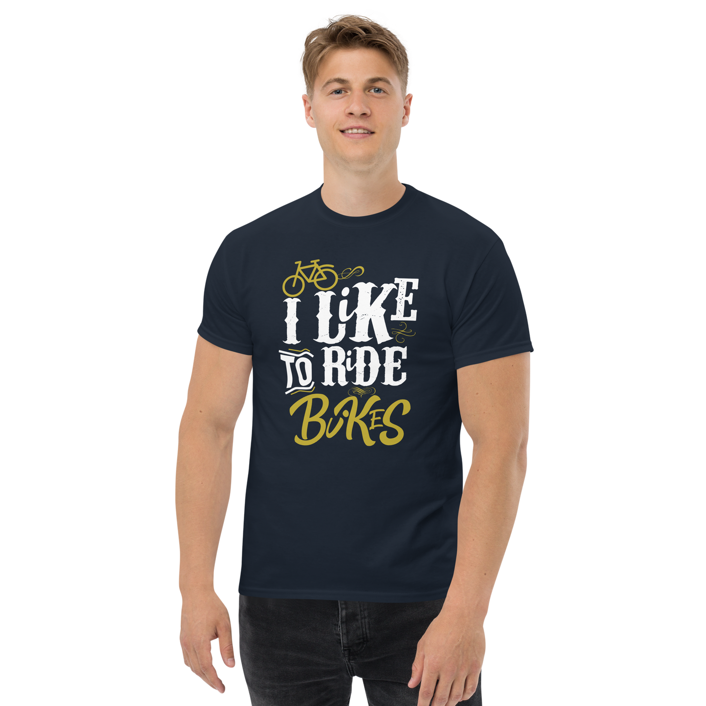 LIKE TO RIDE unisex cycling t-shirt