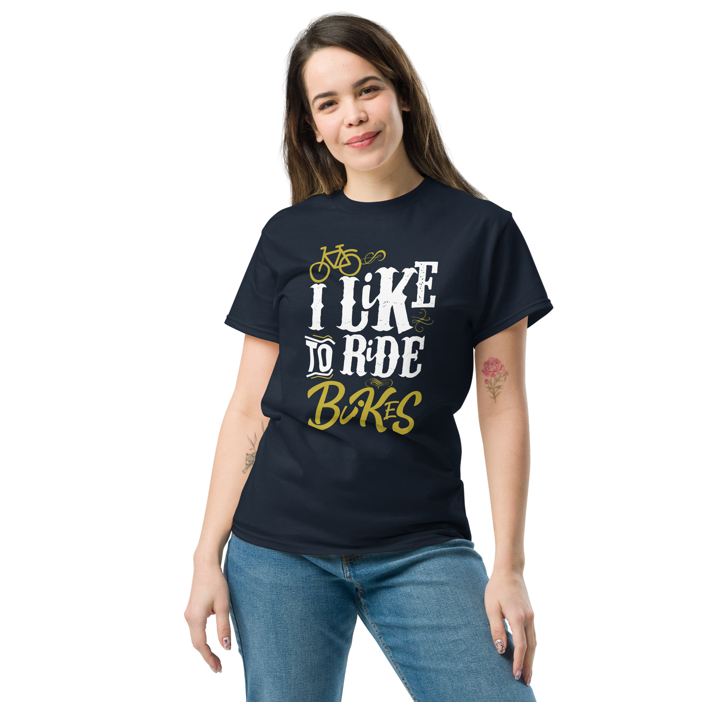 LIKE TO RIDE unisex cycling t-shirt