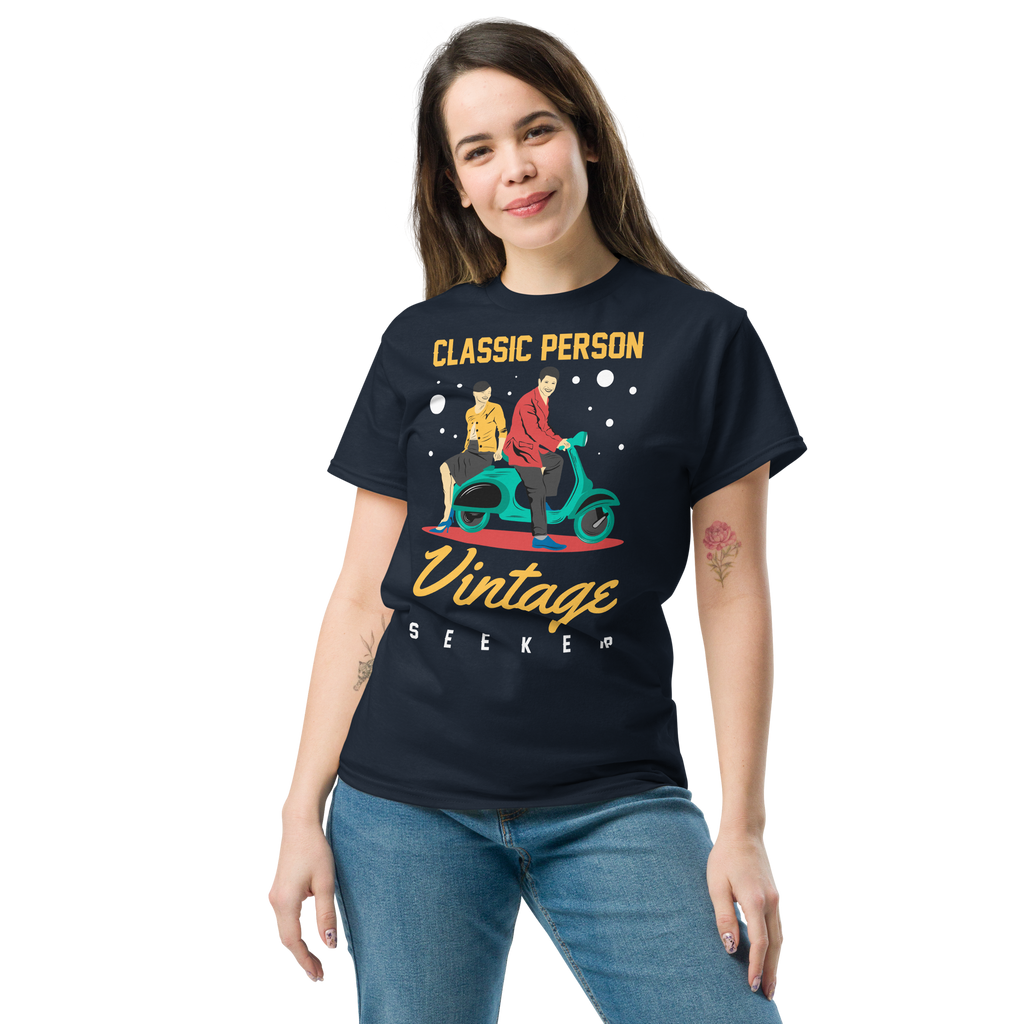 VINTAGE SEEKER unisex t-shirt