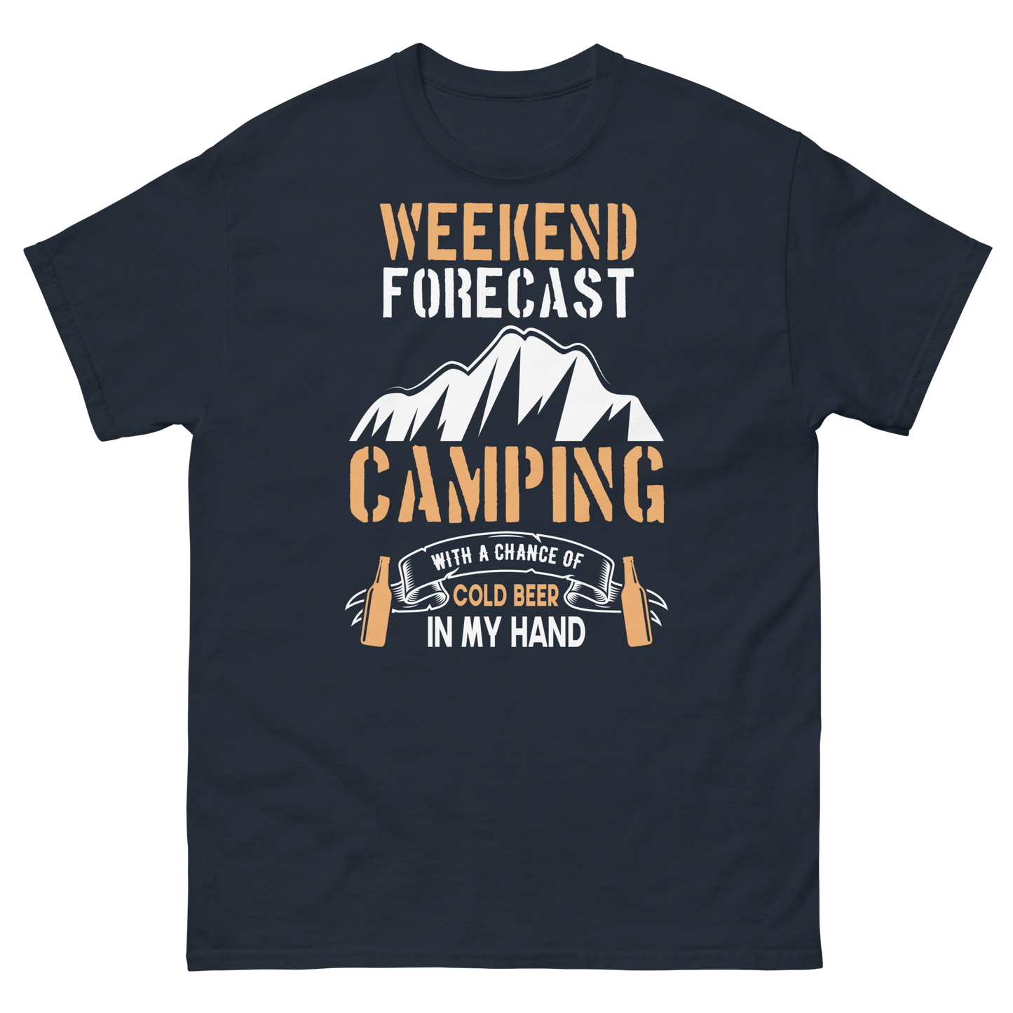 WEEKEND FORECAST unisex outdoor t-shirt