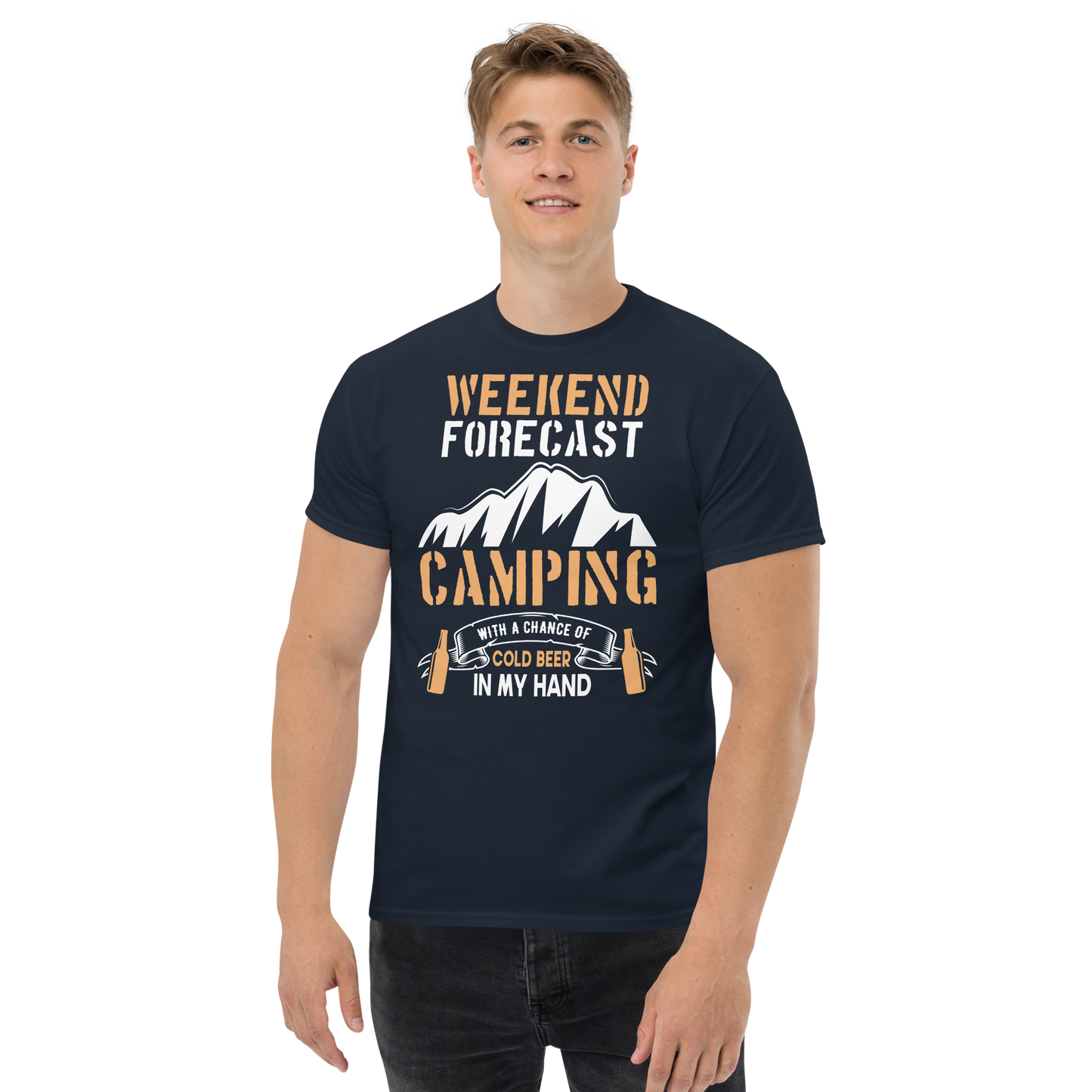 WEEKEND FORECAST unisex outdoor t-shirt