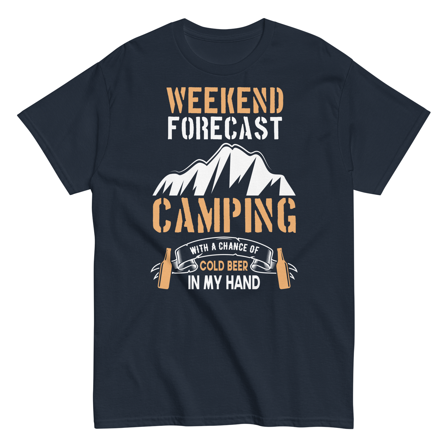 WEEKEND FORECAST unisex outdoor t-shirt