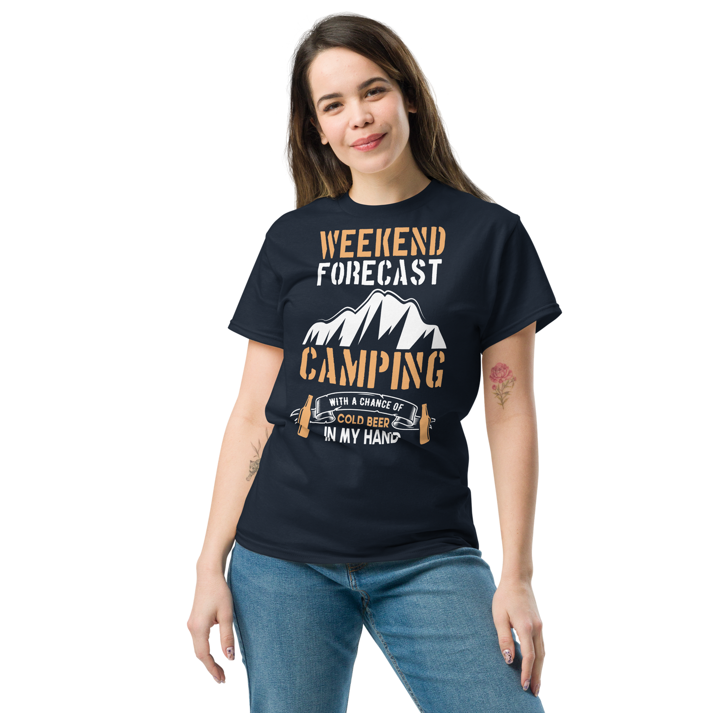 WEEKEND FORECAST unisex outdoor t-shirt