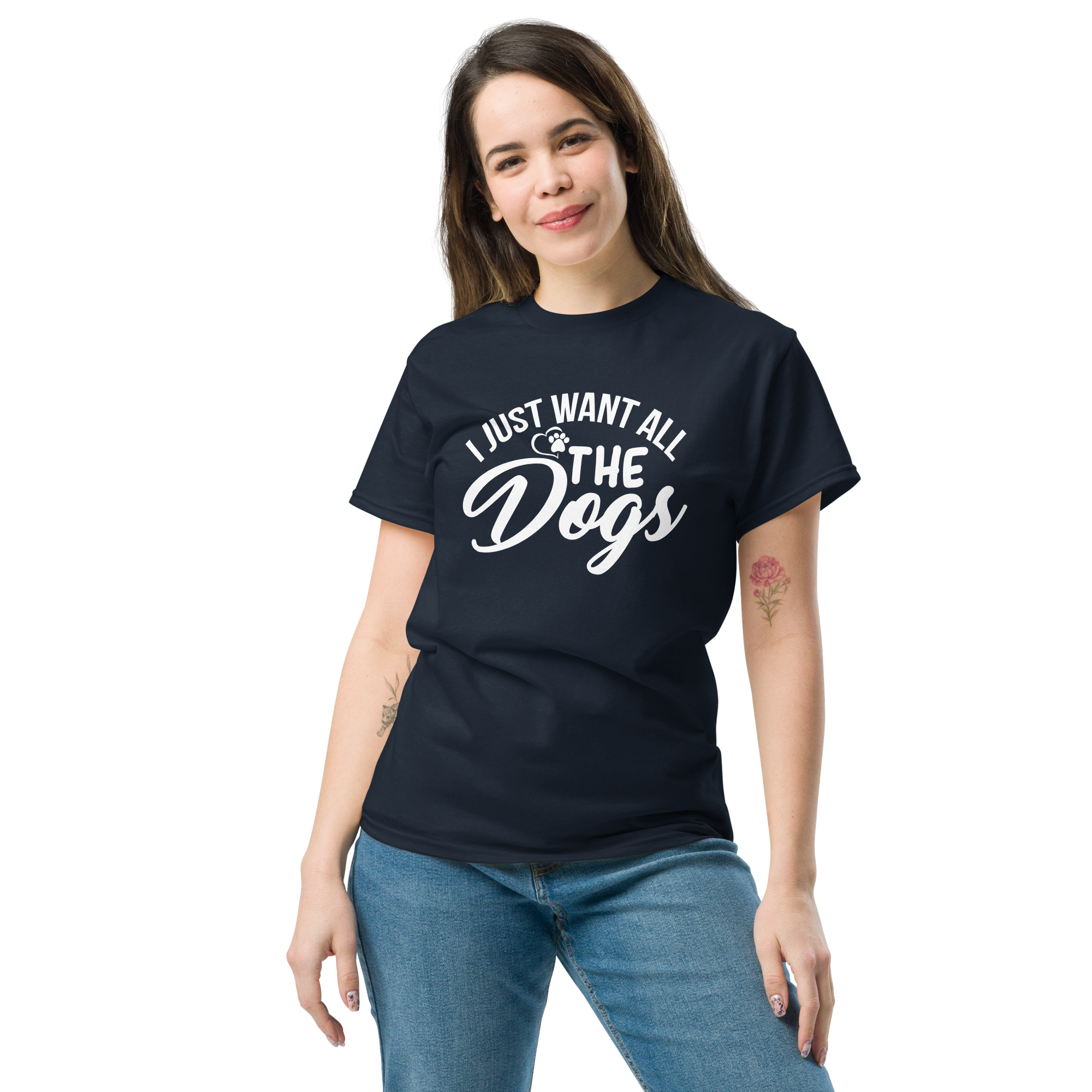 ALL THE DOGS unisex t-shirt