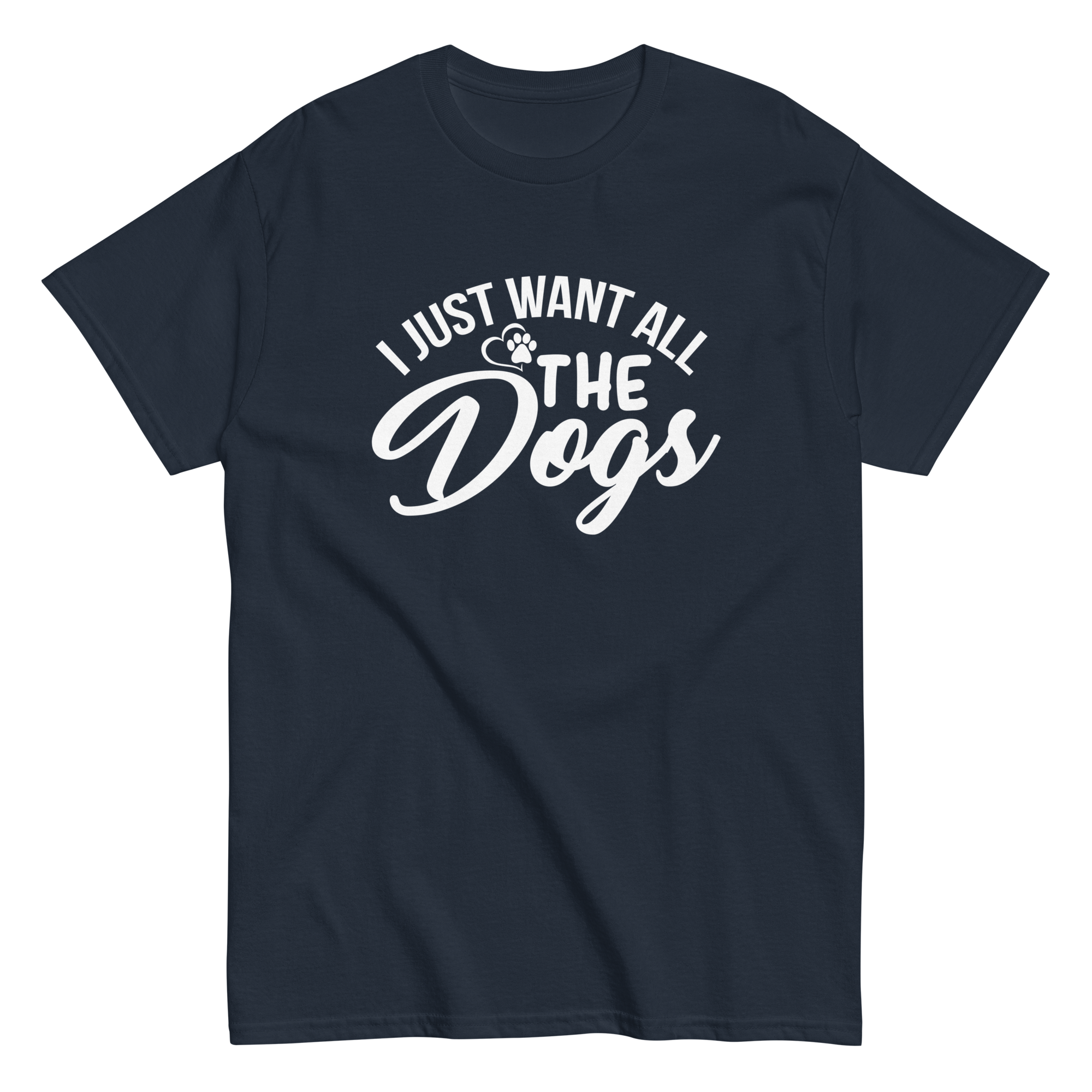 ALL THE DOGS unisex t-shirt