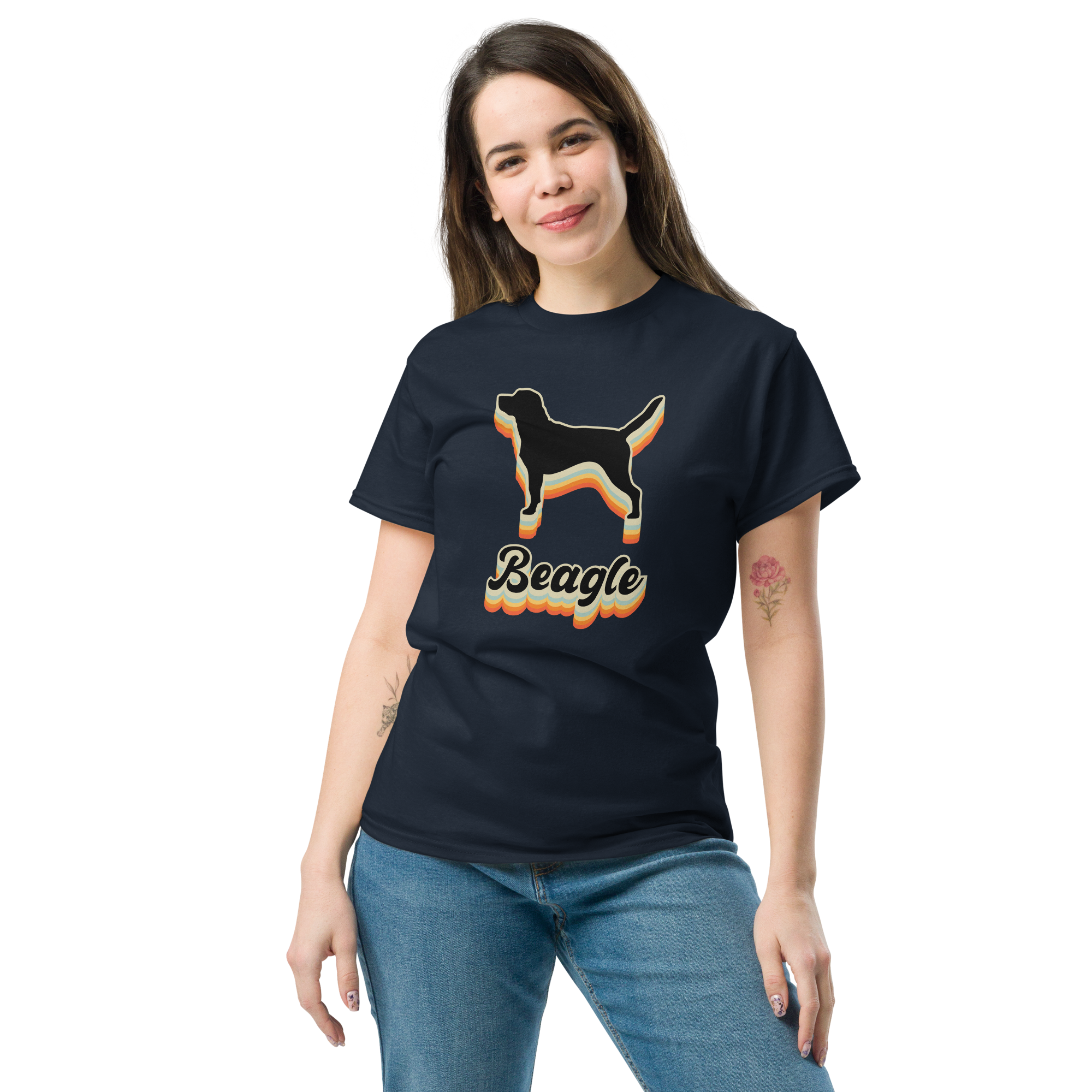 BEAGLE DARK unisex t-shirt