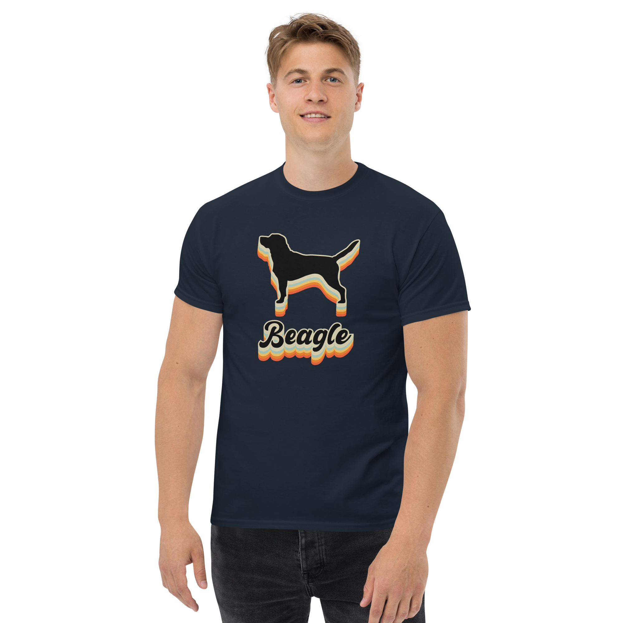 BEAGLE DARK unisex t-shirt
