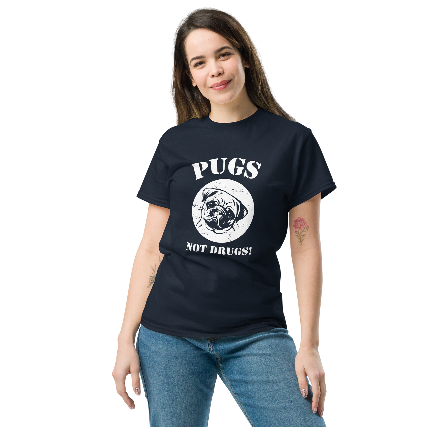 PUGS unisex dog series t-shirt