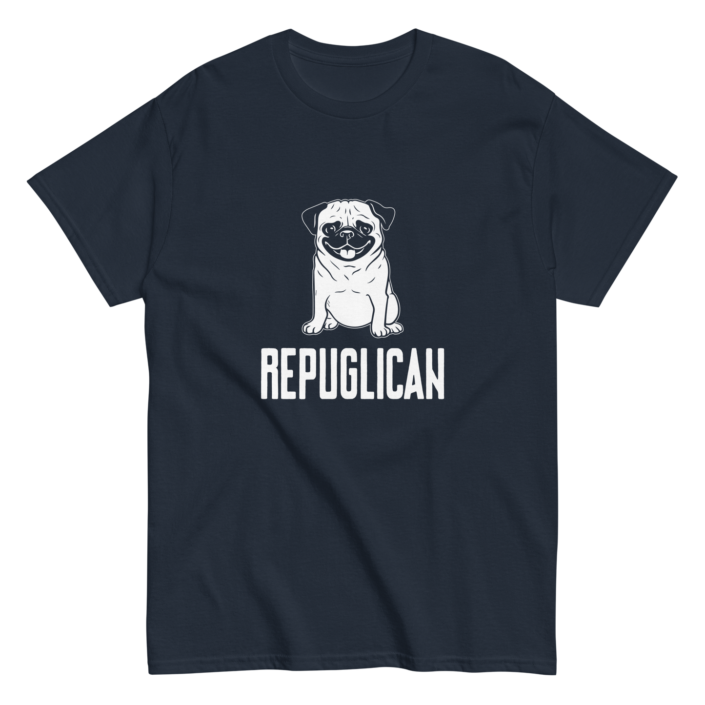 REPUGLICAN unisex dog series t-shirt